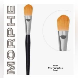 Morphe M707 Oval 3/4 Foundation Brush NWT